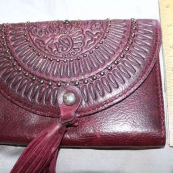 Patricia Nash Hand Bag/Crossbody Satchel and Wallet - Picture 8 of 11